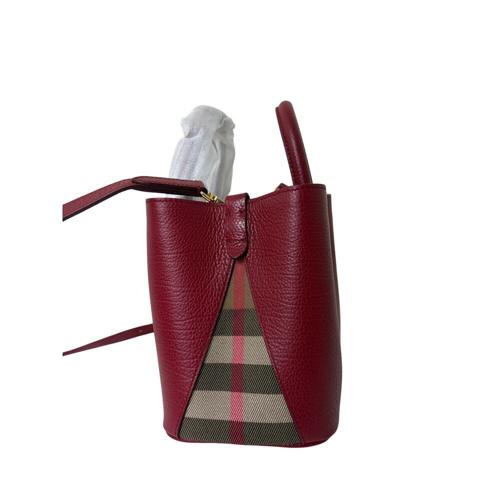 Burberry Tophandle crossbody bag small red - Picture 9 of 10